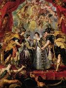 Peter Paul Rubens Austausch der Prinzessinnen oil painting on canvas